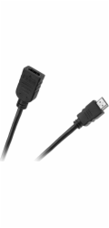 Propojovací kabel HDMI zástrčka - HDMI zásuvka 0,5m Kabel prodlužovací KPO2601 HDMI 0,5m
