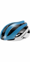 ROCKBROS Nastavitelná cyklistická přilba M 55-58 cm Modro-Bílá