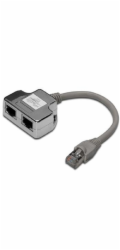 Rozbočovač Modulární RJ45 distributor 2 porty 10/100Base T