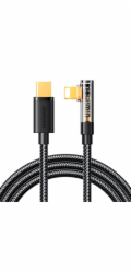 Joyroom USB-C – Lightning kabel 1,2 m černý (JYR652)