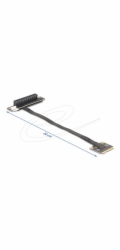 Delock Adaptér Mini PCIe Stecker zu PCIe 3.0 x8 Slot 90°