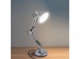 Realpower Stolní lampa RealPower Retro stolní lampa SL-70, stříbrná kovová