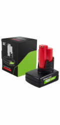 Zelená baterie Green Cell pro Milwaukee M12 12V 6Ah náhradní M12 B6 4932451395