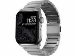 Řemínek Nomad NOMAD Titanium V2 45mm / 44mm | stříbrný