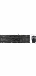 GENIUS Slimstar C126/ Drátový set/ Copilot/ USB/ černá/ CZ+SK layout