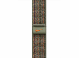 Apple Watch 41mm Sequoia/Orange Nike Sport Loop
