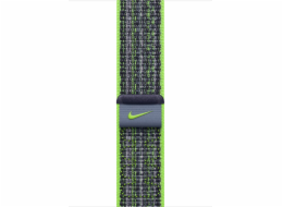 Apple Watch 45mm Bright Green/Blue Nike Sport Loop