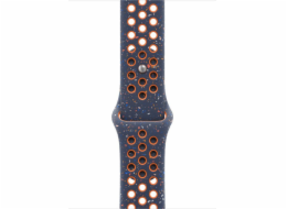 Apple Watch 45mm Blue Flame Nike Sport Band - M/L