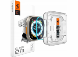 Spigen ochranné sklo Glas.tR EZ Fit pro Apple Watch Ultra 2 ks - Clear