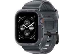 SPIGEN RUGGED ARMOR "PRO" APPLE HODINKY 4 / 5 / 6 / 7 / 8 / 9 / SE (44 / 45 MM) TMAVĚ ŠEDÁ
