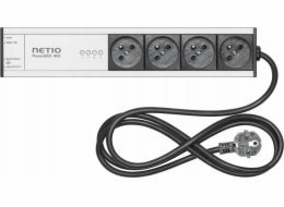 NETIO PowerBOX 4KE napájecí panel 4x 230V s managementem (zásuvka FR, PL, CZ, SK)