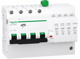 Svodič přepětí Schneider Electric iQuick PRD8r - 3p+N - 264 V - s dálkovým přenosem A9L16300