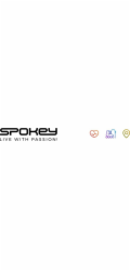 Odporová guma Spokey Power, 208 cm, tvrdá