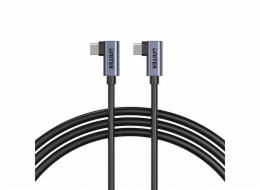 UNITEK C14147ABK01-0.5M - USB C 90°/90° PD 100W M/M 1M