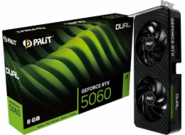 Palit Grafická karta GeFroce RTX 5060 DUAL 8GB GDDR7 128bit 3DP/HDMI
