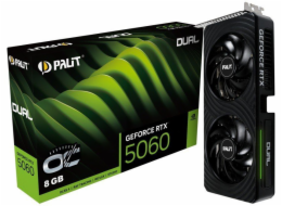 Palit Grafická karta GeForce RTX 5060 DUAL OC 8GB GDDR7 128bit 3DP/HDMI