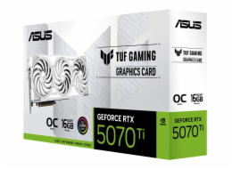 Grafická karta ASUS TUF Gaming RTX 5070 Ti 16 GB OC White