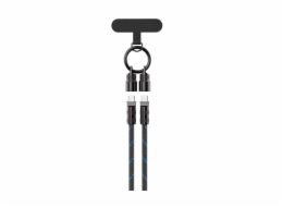 Havit CB6340 - Nabíjecí kabel, 1,2 m (černý/modrý)