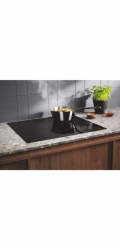 Electrolux LIL61424C Černá Vestavěné 60 cm Indukční varná deska se zónami 4 zóna/zón