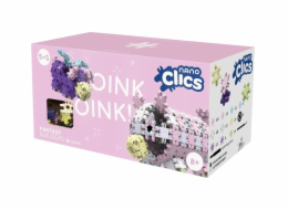 Stavební bloky Nano Clics - Stavitelé fantazie - 250 prvků (NC005)