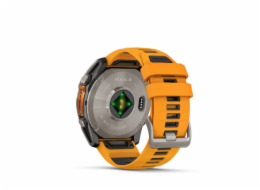 Garmin Fenix 8 3,56 cm (1.4") AMOLED 51 mm Digitální 454 x 454 px Dotyková obrazovka Titanová Wi-Fi GPS