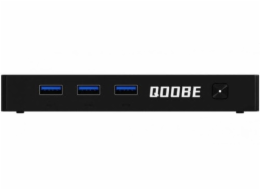 Mini PC Qoobe SUC N150/12GB/SSD 512GB/Win 11 Pro černý