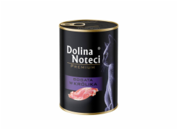 DOLINA NOTECI Premium Rich in rabbit - mokré krmivo pro kočky - 400g
