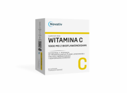 Novativ Vitamin C 1000 mg s bioflavonoidy, kapsle, 60 ks.
