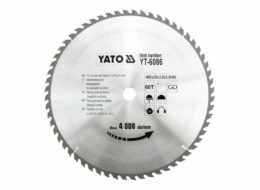 Yato Kotoučová pila na dřevo 400x30mm 60z (YT-6086)