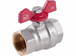 Perfexim Kulový kohout na vodu WW motýlkový modrý zesílený 1 (00-002-0250-001)