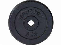 Sportop Litinové závaží 5 kg fi26