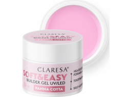 Activeshop Claresa stavební gel Soft&Easy gel na panna cottu 90g