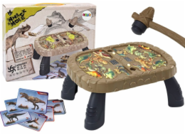 LeanToys Stolní hra Whac-a-mole s dinosaury