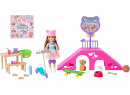 Mattel Barbie Barbie Chelsea skateparková panenka HJY35/4 Mattel Barbie Barbie Chelsea skateparková panenka HJY35/4