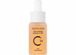 Asian Club Pleťové sérum s čistým pomerančem a vitamínem C 14% 15ml