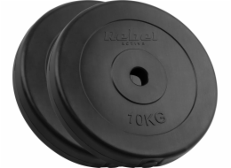 Rebel Sada bitumenových závaží 2x10kg, otvor 31mm, klasická deska, REBEL ACTIVE Rebel Sada bitumenových závaží 2x10kg, otvor 31mm, klasická deska, REBEL ACTIVE