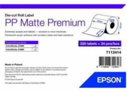 Epson 7113414 Tisknutelné štítky Bílé samolepicí tisknutelné štítky