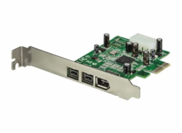 StarTech Řadič PCIe x1 - 2x FireWire 800 + 1x FireWire 400 (PEX1394B3)
