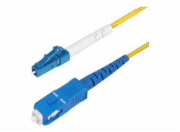 StarTech SPSMLCSC-OS2-5M InfiniBand/optický kabel LC SC žlutý