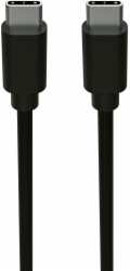 Ansmann Kabel USB-C - USB-C 1,2 m černý (1700-0121)