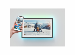 Denver Fotorámeček PFF-1081 s FRAMEO a podsvícením, černý