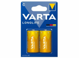 Varta Alkalické baterie R14 (typ C) s dlouhou životností 2 ks. NOVÉ