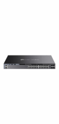 Switch TP-Link SG6428XHP 24x GLan s POE+, 4x 10G SFP+, 720W, 19", Omáda SDN