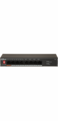 Dahua Technology PoE SF1008LP Nespravované L2 Fast Ethernet (10/100) Podpora napájení po Ethernetu (PoE) Černá