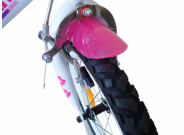 Dino bikes 166 RSN FAIRY Bílá, růžový potisk 16"