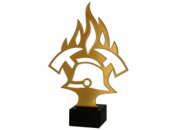 Victoria Sport Kovová trofej s mramorovým podstavcem - Hasičský sbor - Insignie Victoria Sport Kovová trofej s mramorovým podstavcem - Hasičský sbor - Insignie