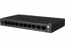 Switch Utepo UTEPO Switch SF10P-FHM (8 PoE-100Mbps, 2 Uplink,-1000 Mbps,PoE+(30W/port),3 režim:Výchozí,VLAN,CCTV,120W,>250m,8KV ESD, | Utepo