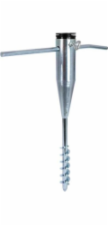 Stojan na slunečník 57 cm kov s půdním vrtákem