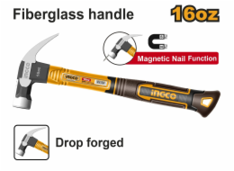 Ingco HCH81016 Kladivo tesařské sklolaminát 450g