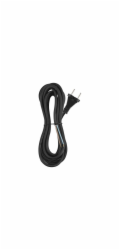 Kabel flexo guma 2x1,5mm, černá, 5m S03350